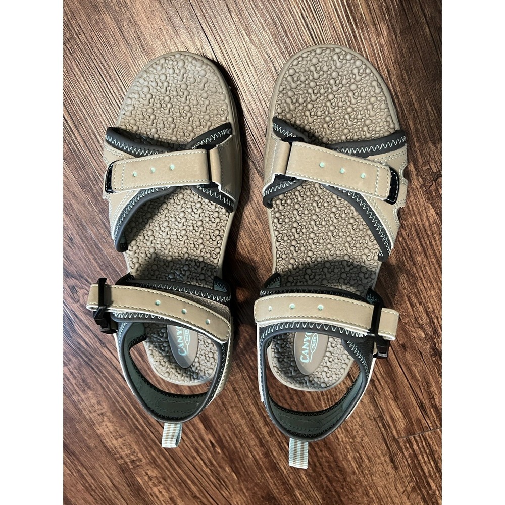 Canyon Creek Women's Two Straps Walking Hiking Outdoor Sandals Size 9  Open Toe